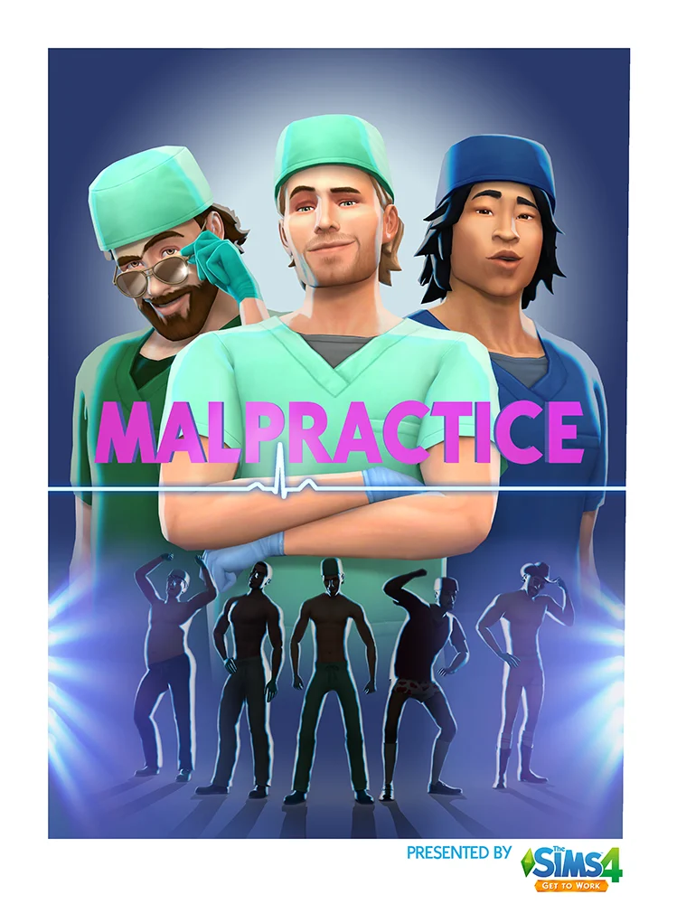 Póster de Los Sims 4 ¡A Trabajar!