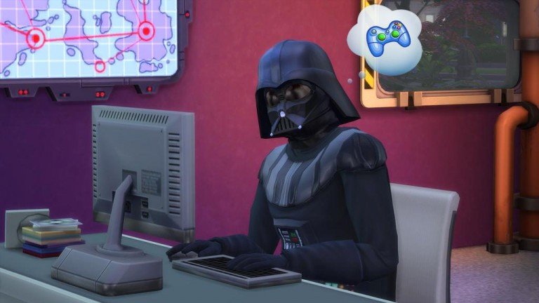 Los Sims también son fans de Star Wars