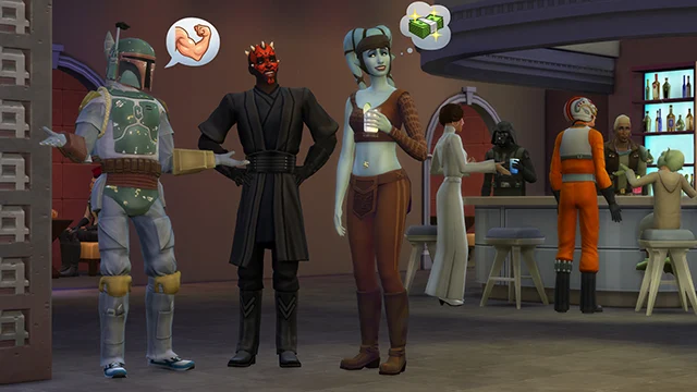 Celebramos el Día de Star Wars™ con nuevos atuendos en Los Sims 4