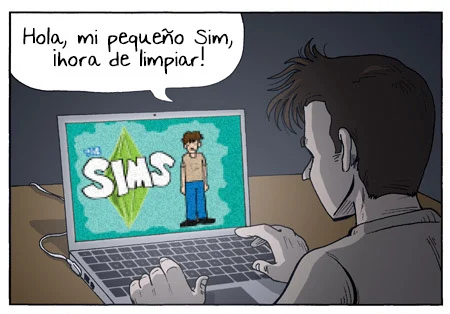 Humor: ¿En los sims haces cosas que en la vida real no?