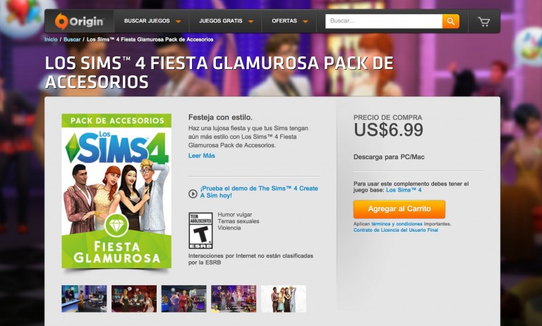 ¡Los Sims 4 Fiesta Glamurosa ya disponible!
