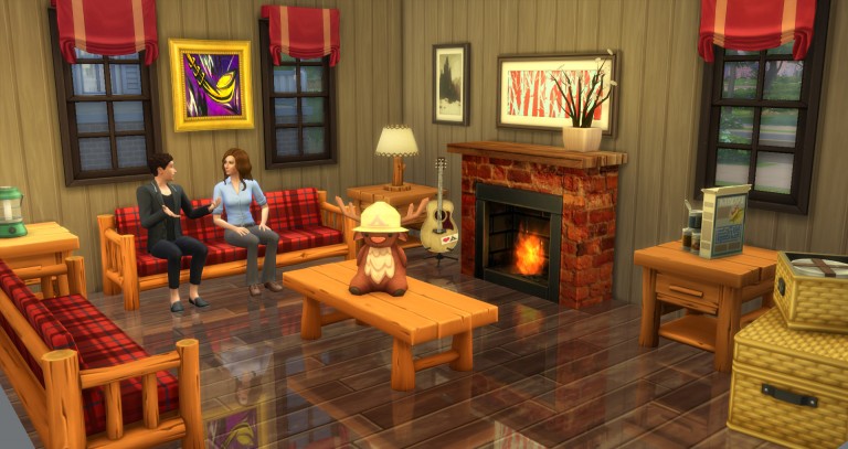 MOD: Llegaron los pisos reflejantes a Los Sims 4