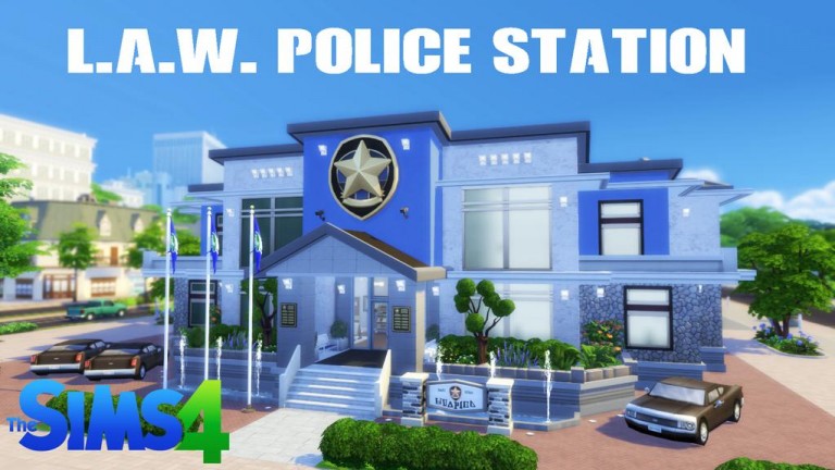 Construcción rápida: L.A.W. Police Station por Emvy Sims