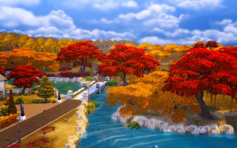 MOD: Llega el otoño a los mundos de Los Sims 4