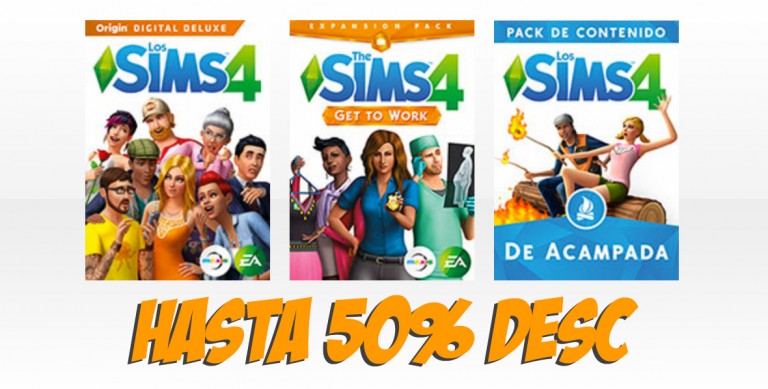 Hasta 50% de descuento en Los Sims 4 en Origin