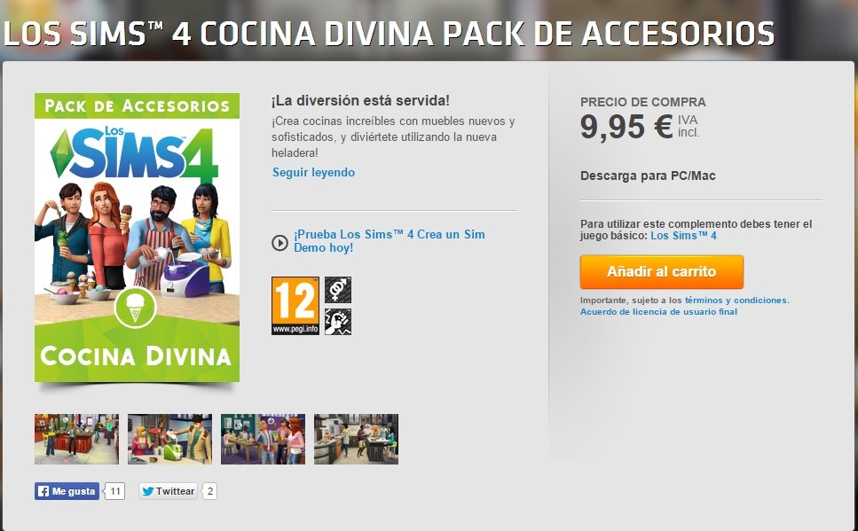 Los Sims 4 Cocina Divina