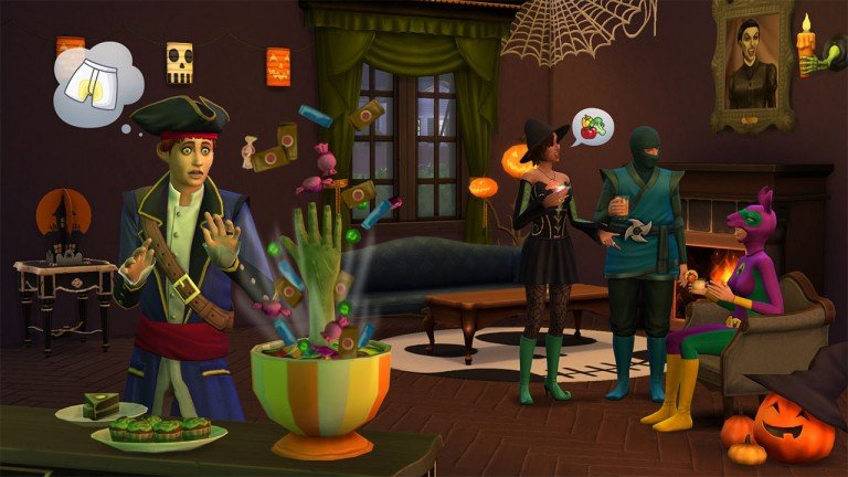 Prepárense para pasar un buen susto en Los Sims 4 Escalofriante Pack de Accesorios