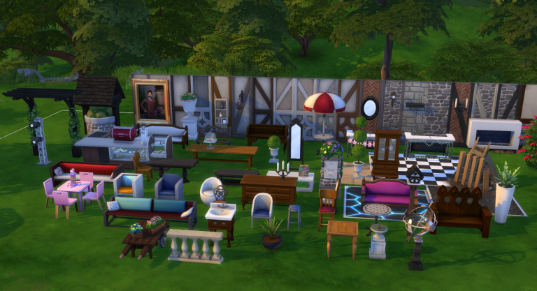 Contenido de Los Sims 4 ¿Quedamos? por @ruthless_kk