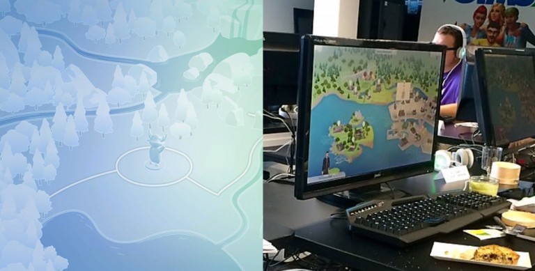 ¿Habrá un cambio de interfaz en el mapa de Los Sims 4?