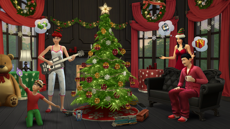 Los Sims 4 Felices Fiestas