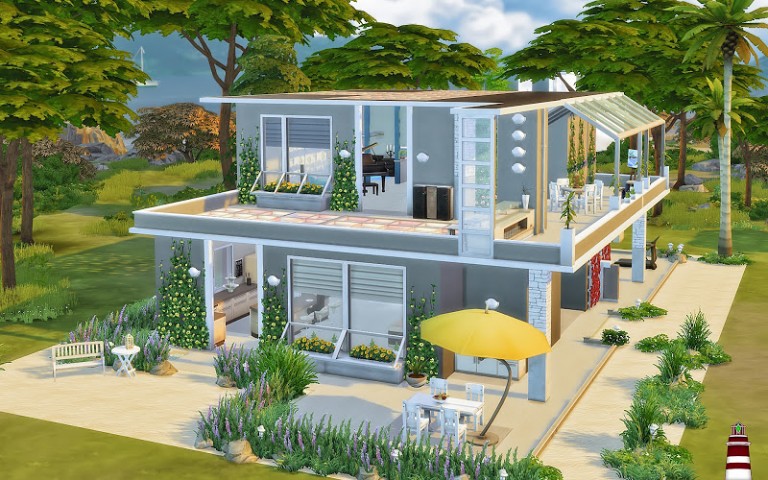 Solar Destacado: Hermosa casa de verano por akisima