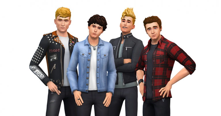 The Vamps Band nos muestran como serían en Los Sims 4