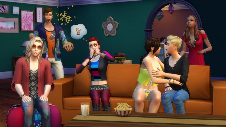 Los Sims 4 Noche de cine ya está disponible