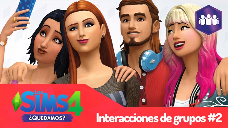 Reseña de Los Sims 4 ¿Quedamos? – Interacciones de grupos #2