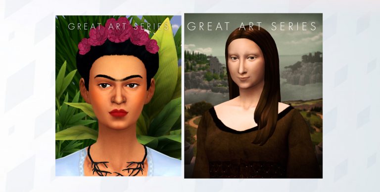 Las obras más famosas del mundo hechas en Sims 4
