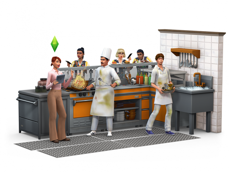 Nuevo render oficial de Los Sims 4 Escapada Gourmet