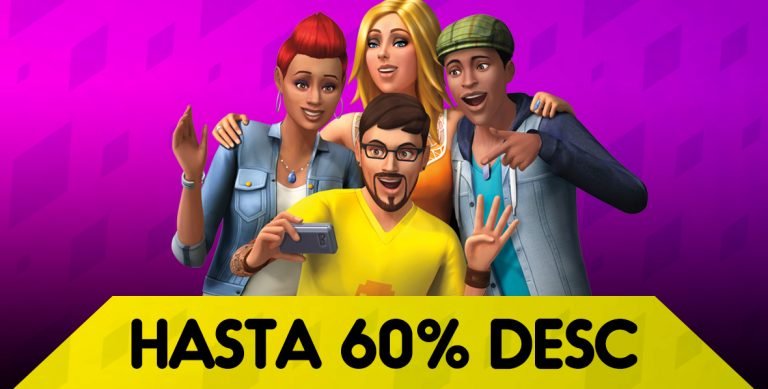 60, 50 y 25 % de descuento en Los Sims 4