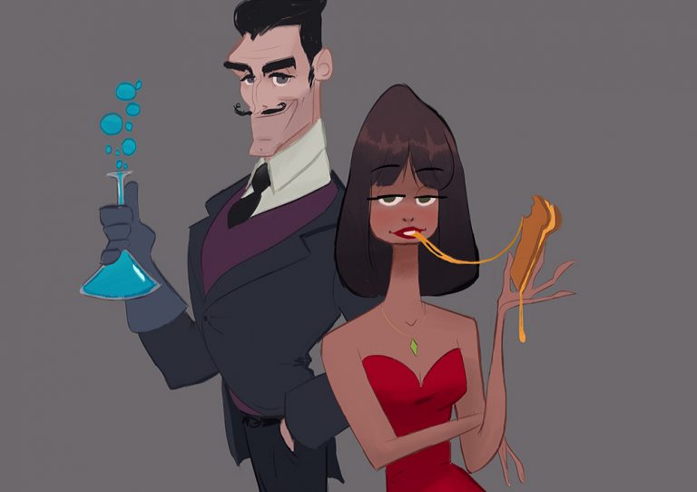 Curiosidades: Mira esta genial ilustración de la familia Lápida