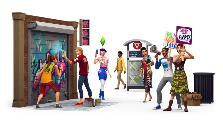 Nuevo render oficial de Los Sims 4 Vida en la Ciudad