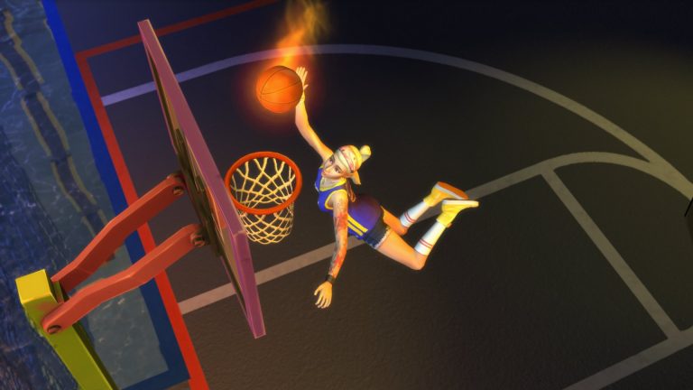 Clip de baloncesto en Los Sims™ 4 Urbanitas