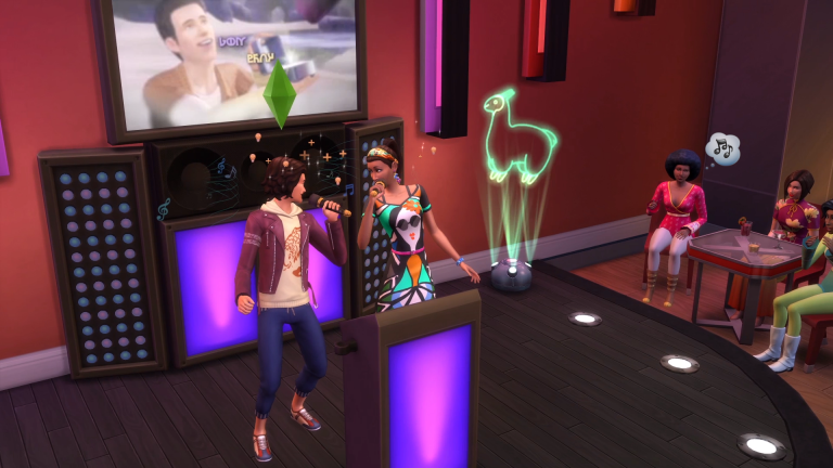 Canta a todo pulmón con el karaoke de Los Sims™ 4 Urbanitas