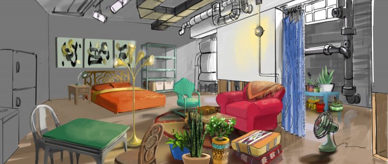 Los procesos de creación: la tecnología de los apartamentos de Los Sims 4