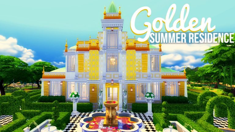 Solar destacado: Residencia dorada de verano por @Simproved