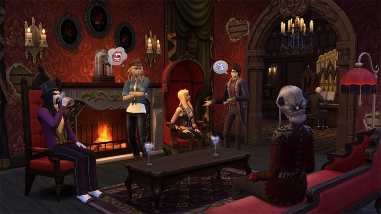 ¡Seis creaciones increíbles realizadas con Los Sims 4 Vampiros por la comunidad hispana!