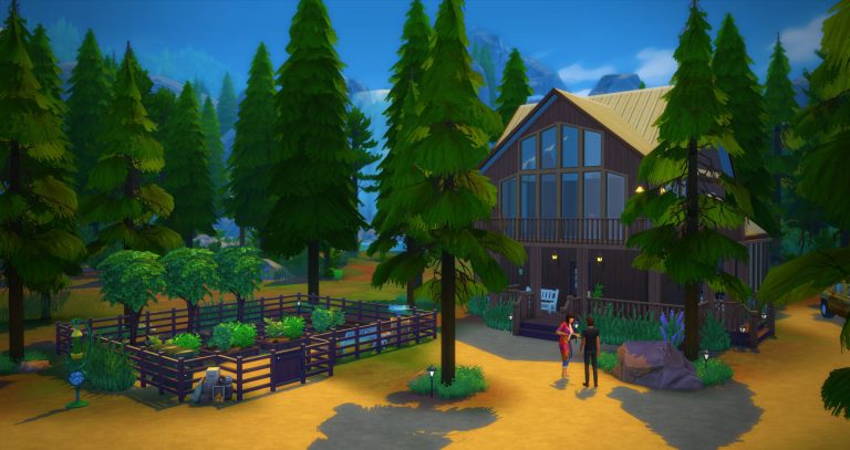 Solar destacado: Cabaña en el bosque por @WyattsSims