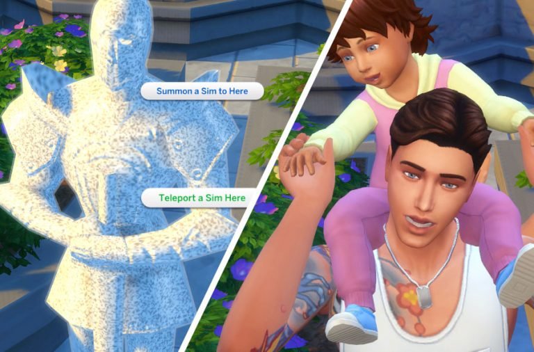 Cómo utilizar el TeleportAnySim con el PosePlayer