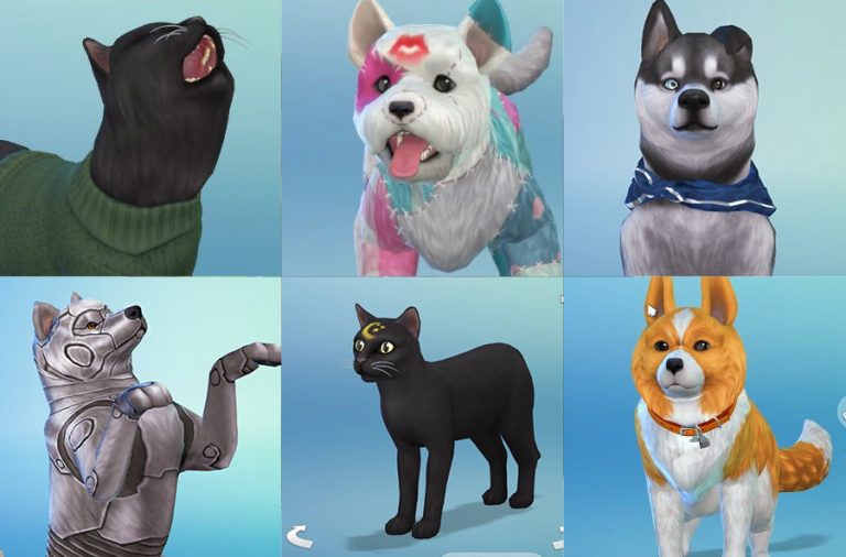 Nuevas imágenes de perrito y gatitos de Los Sims 4 Perros y Gatos