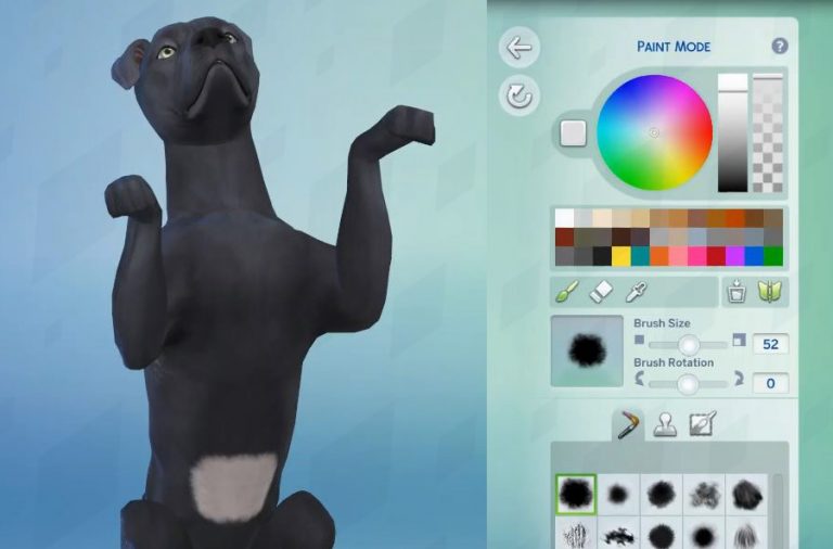 Opciones de genética al crear mascotas en Los Sims 4 Perros & Gatos