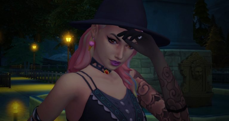 Reto del Creador de Sims: Una bruja adolescente llega a la ciudad