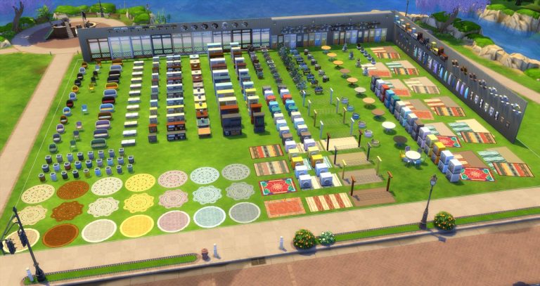 Todos los objetos de Los Sims 4 Día de colada en una sola imagen