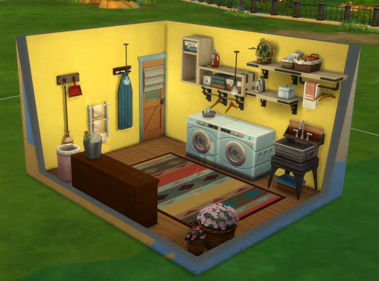 Así se ve una habitación decorada con los objetos de Los Sims 4 Día de Colada