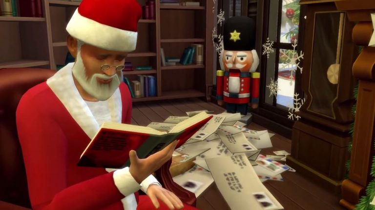 Machinima: Un día en el taller de Santa por @Cyberdoll