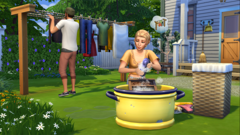 Nueva imagen oficial de Los Sims 4 Día de Colada