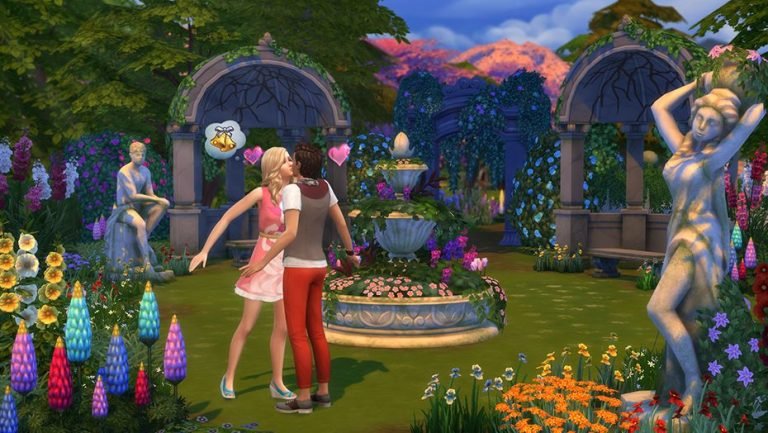 Los Sims 4 Jardín Romántico Pack de Accesorios ya está disponible en Consolas