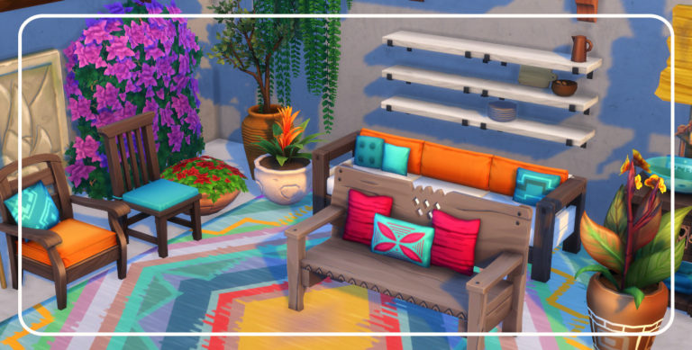 Lista de contenido del Modo Comprar y Construir en Los Sims Aventura en la Selva