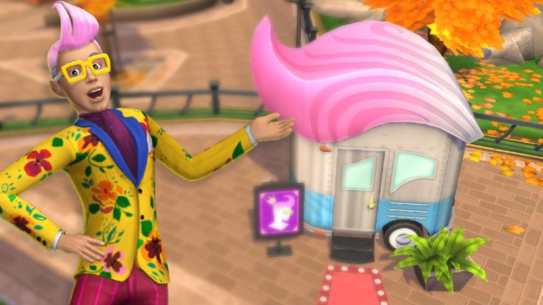 Te presentamos a Izzy Fabulous en Los Sims Móvil