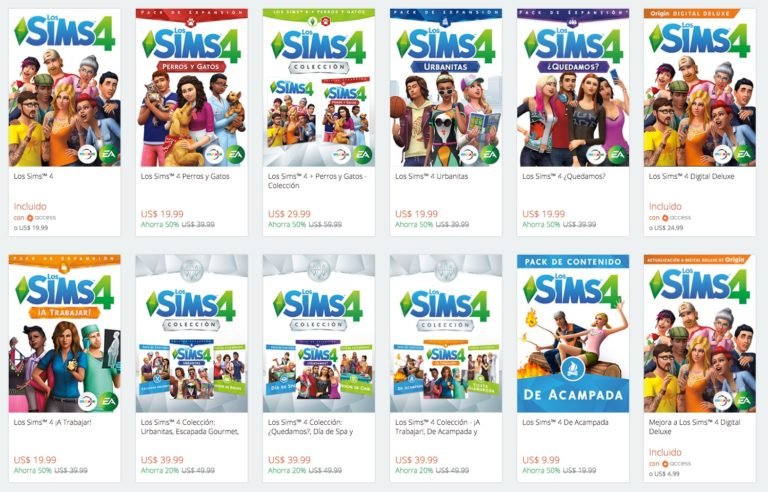 Llegaron las ofertas de Los Sims 4 en Origin, ¡hasta 50% de descuento!