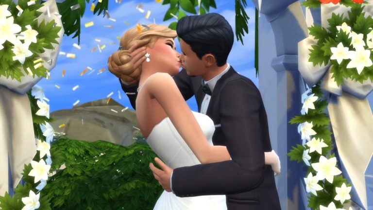 Historia de amor: un cuento de hadas en Los Sims