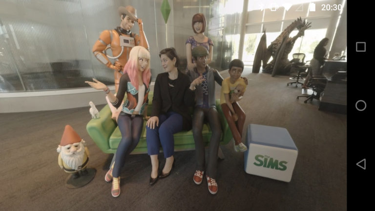 Galería de imágenes sacadas del tour virtual de las oficinas de MAXIS