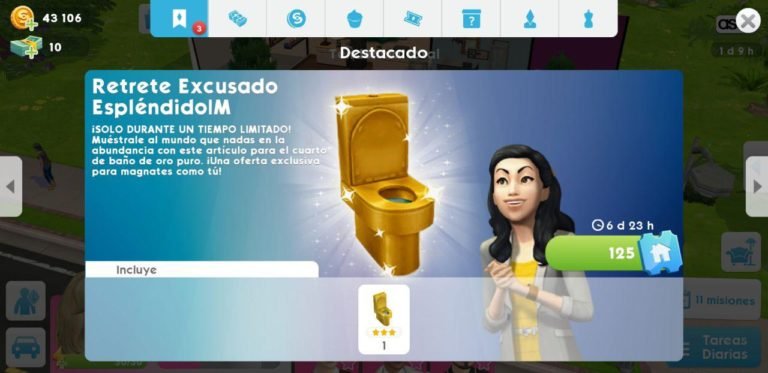 Nuevos objetos especiales en la tienda de Los Sims Móvil
