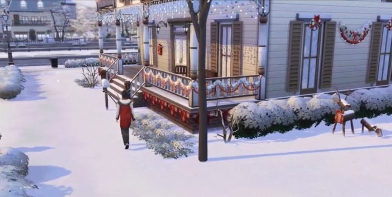 Mira estos hermosos gifs con las nuevas decoraciones de casa en Los Sims 4 Y Las Cuatro Estaciones