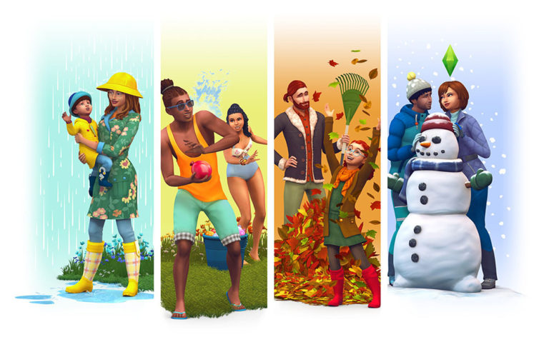 Los Sims 4 y Las Cuatro Estaciones Pack de Expansión