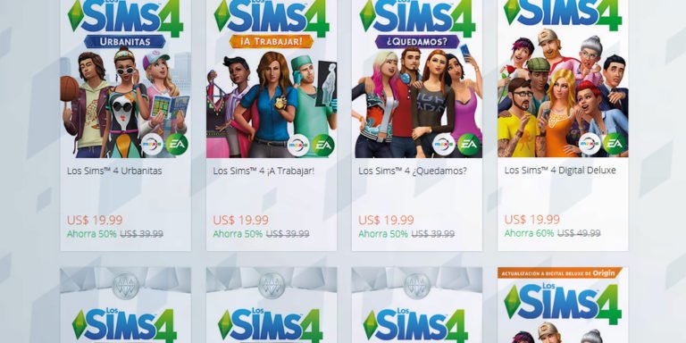 Llegaron las ofertas de Origin, ahorra hasta 60% de descuento en Los Sims 4