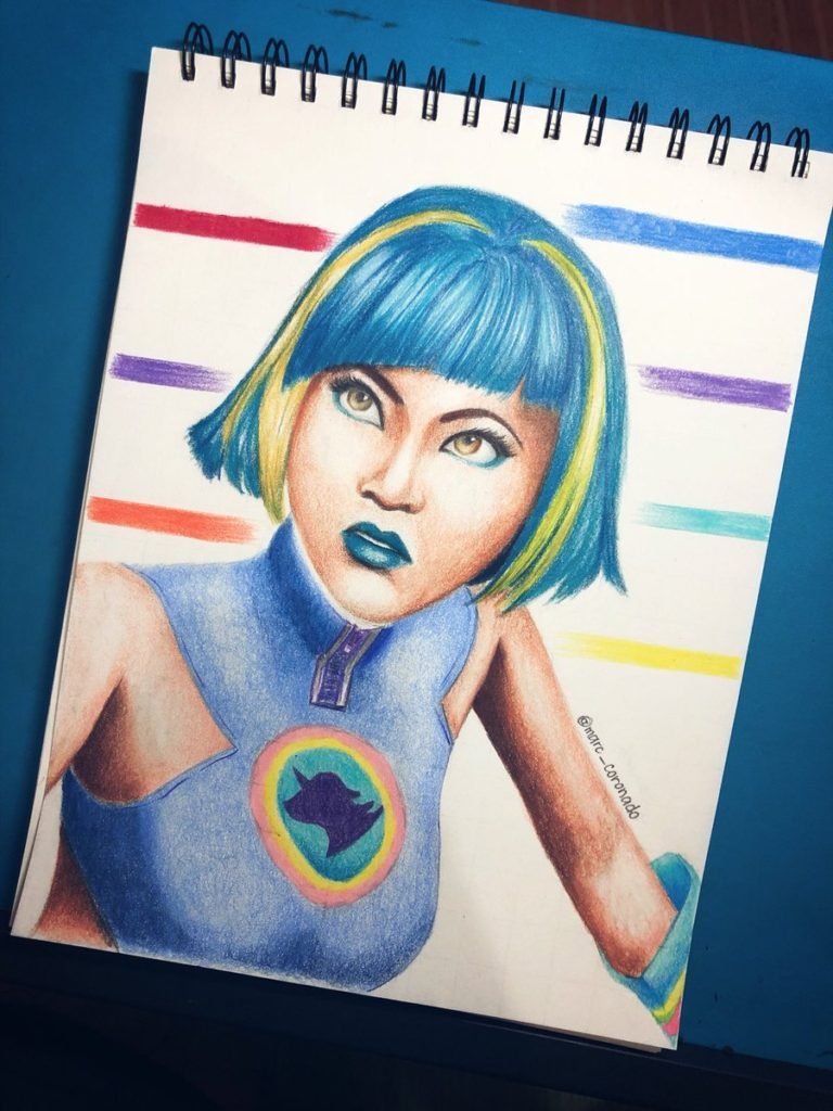 Otro incríble FanArt de Vanessa, protagonista del tráiler ¡Rumbo a la Fama!