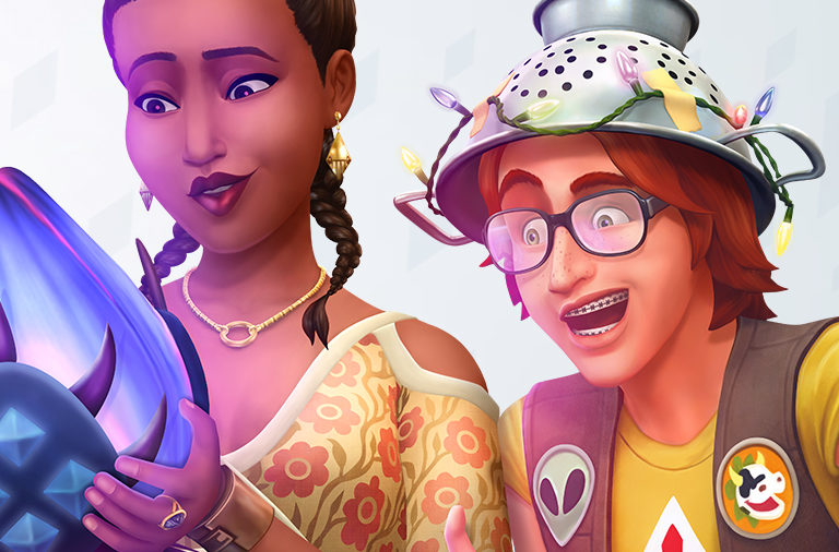 Render oficial de Los Sims 4 Strangeville Pack de Contenido