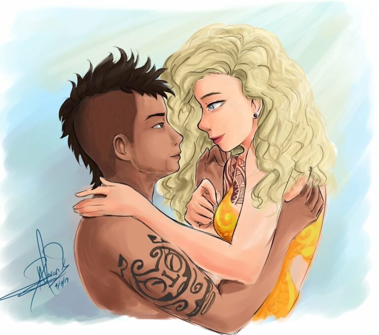 FanArt: Ilustración de Makoa & Ocean por Danny Rodríguez